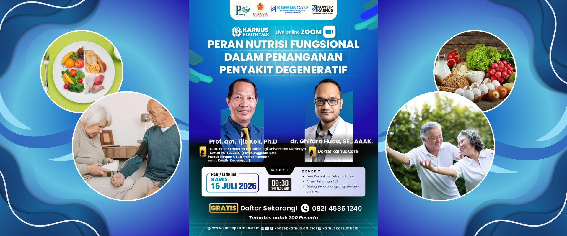 Design Banner Peran Nutrisi Fungsional